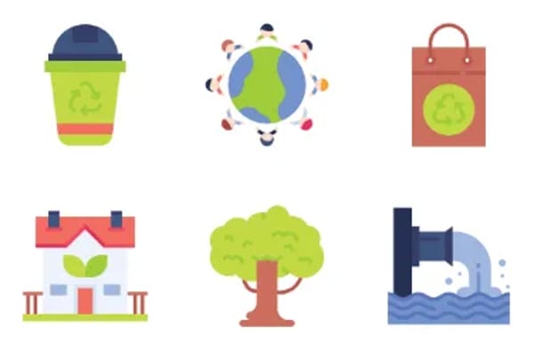 World Environment Day Icons