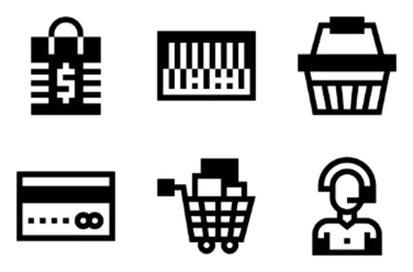 Online Shopping Icons