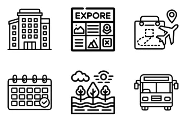 Travel App Icons