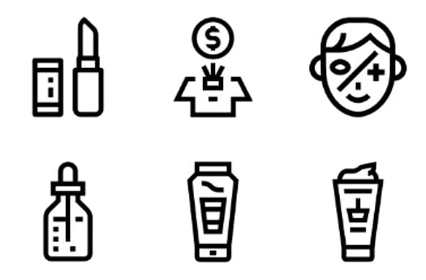 Skin Care Icons