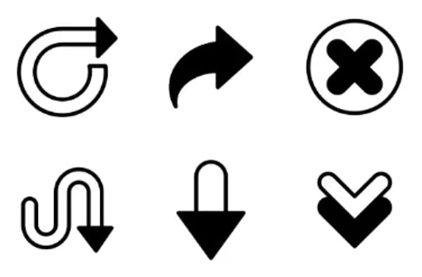 Pfeil-Icons