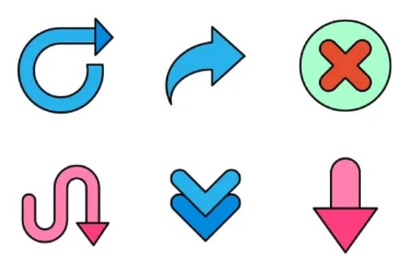 Pfeil-Icons