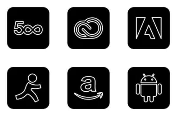 Social Media Square Icons