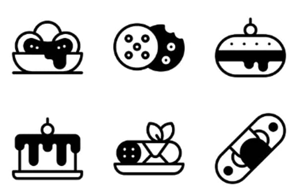 Icônes cuisine italienne