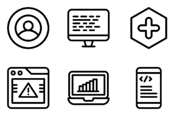 Benutzererfahrung-Icons
