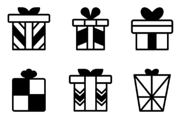Icônes Coffret cadeau