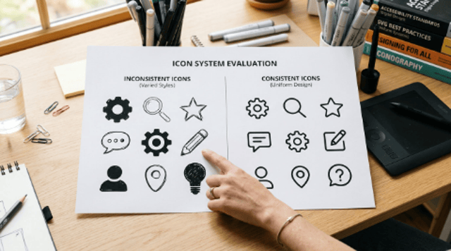 Keep Icons Consistent Across a Web Project