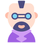 futuristic avatar icon