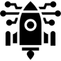 rocket launch icon