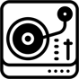 turntable icon