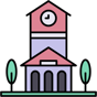 clock tower icon