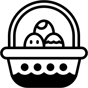 easter basket icon
