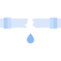 leaking pipe icon
