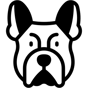 french bulldog icon