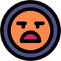 angry face icon