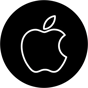 apple logo icon