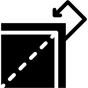 folding paper icon