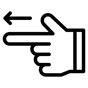 arrow left icon