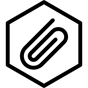 paperclip icon