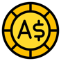 australian dollar icon