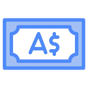 australian dollar icon