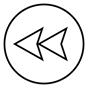 back arrow icon