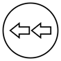 back arrow icon
