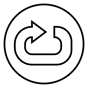 back arrow icon
