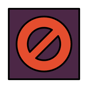 prohibited icon