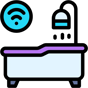 smart bathtub icon