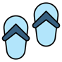 flip flops icon
