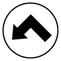 left arrow icon