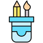 pencil holder icon