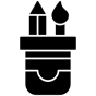 pencil holder icon