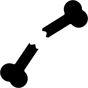 broken bone icon