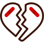 broken heart icon