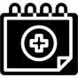 medical calendar icon