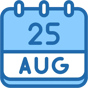 august 25 icon