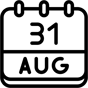 august 31 icon