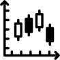 candlestick chart icon