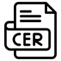 cer file icon