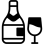 champagne bottle icon
