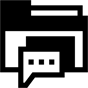 chat folder icon