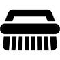 cleaning brush icon