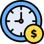 time is money icon