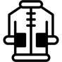 winter coat icon