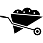 wheelbarrow icon