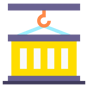 shipping container icon