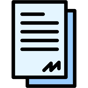 contract icon