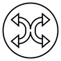 arrows icon